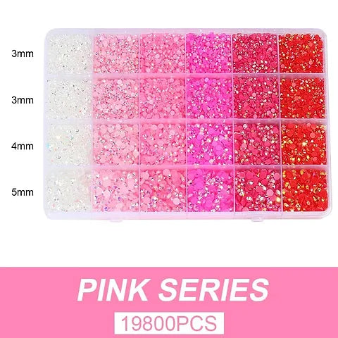 Rainbow Transparent Rhinestone Set – Unicorn Dust Supply Co.