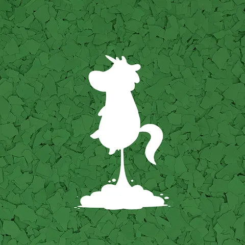 Army Green Unicorn Flakes