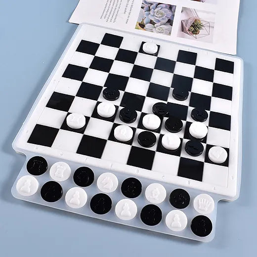 Silicone Chess/Checker Board Mold