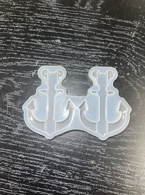 Anchor Straw Topper Mold
