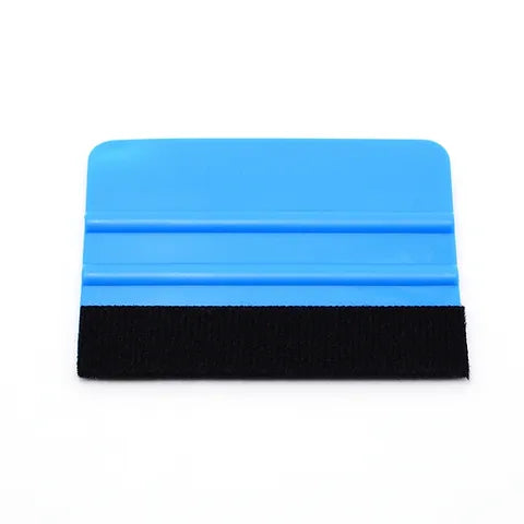 Felt Lined Plastic Squeegee